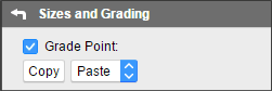 Grade point is selected