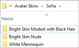 Bright skin option