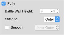 Adding baffle wall height