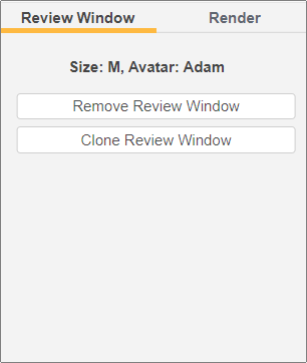 Review Window tab