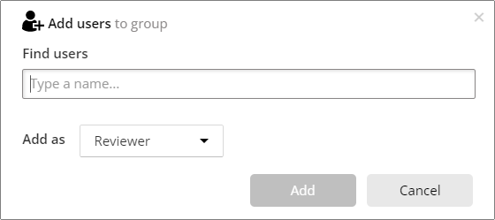 Add users to group
