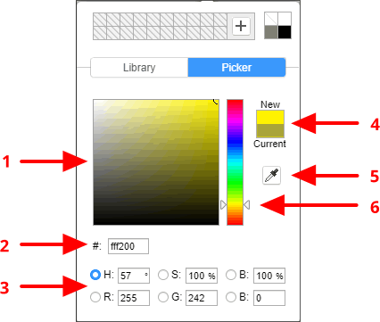 Color dialog box - picker