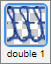 double 1 is selected