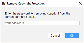 Remove copyright protection